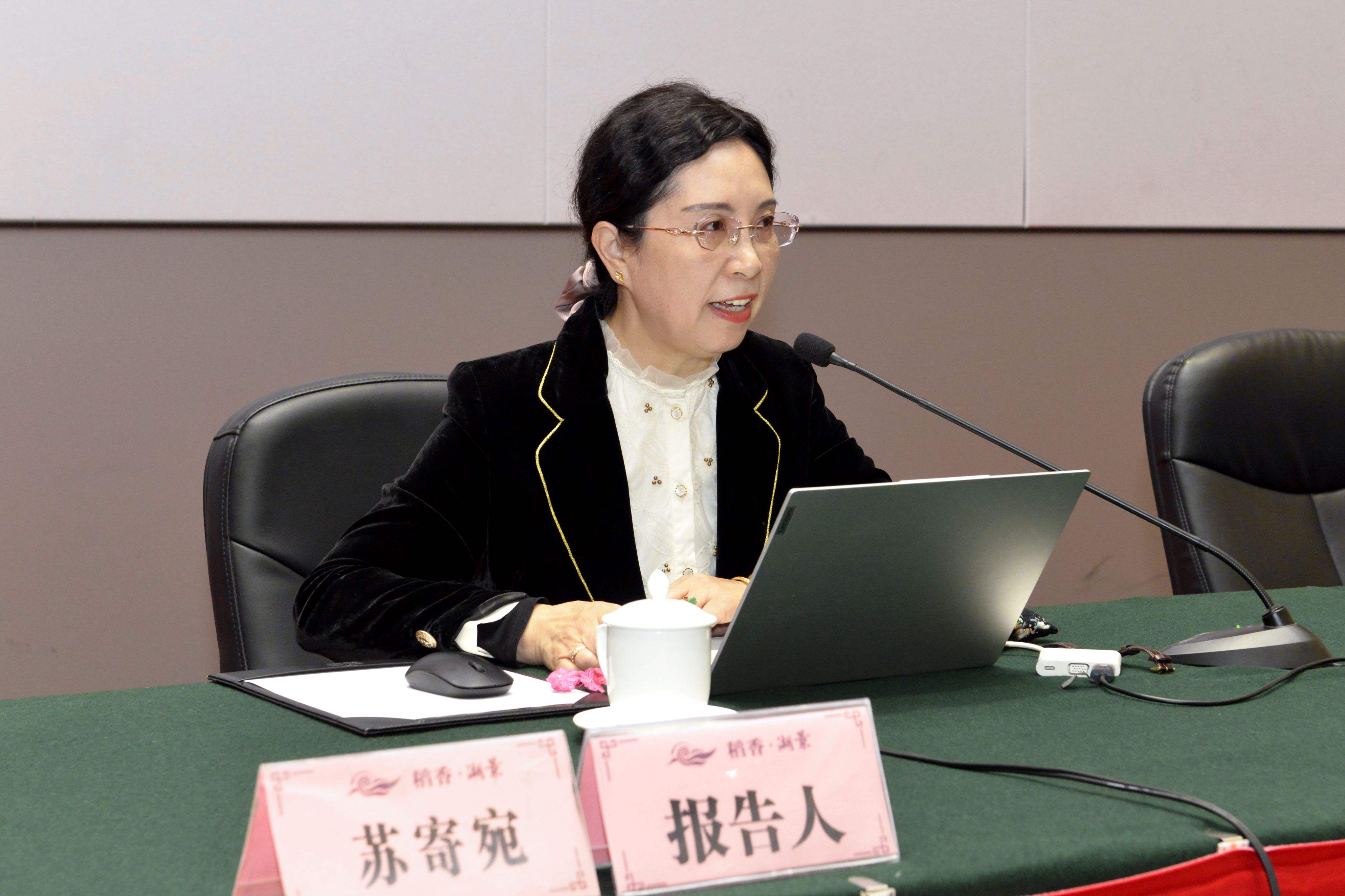 首都师范大学苏寄宛教授作报告.jpg